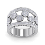 Load image into Gallery viewer, Beautiful ring in rose gold with white diamonds of 1.07 ct in weight