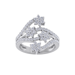 Load image into Gallery viewer, Diamond ring in white gold with white diamonds of 0.90 ct in weight