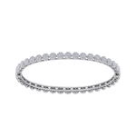 Load image into Gallery viewer, Diamond bracelet in white gold with white diamonds of 2.28 ct in weight