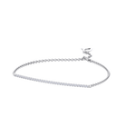 Load image into Gallery viewer, Small bar diamond bracelet in yellow gold with white diamonds of 0.11 ct in weight