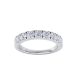 Load image into Gallery viewer, Classic Wedding band in yellow gold with white diamonds of 1.16 ct in weight