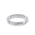 Load image into Gallery viewer, Diamond ring in rose gold with white diamonds of 0.84 ct in weight