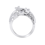 Load image into Gallery viewer, Beautiful ring in white gold with white diamonds of 1.28 ct in weight