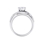 Load image into Gallery viewer, Solitaire ring in white gold with white diamonds of 0.50 ct in weight