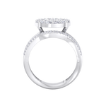 Load image into Gallery viewer, Beautiful Diamond ring in white gold with white diamonds of 2.74 ct in weight