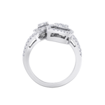 Load image into Gallery viewer, Diamond ring in white gold with white diamonds of 0.74 ct in weight