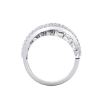Load image into Gallery viewer, Beautiful ring in yellow gold with white diamonds of 0.50 ct in weight