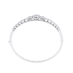 Load image into Gallery viewer, Diamond bangle in rose gold with white diamonds of 2.44 ct in weight