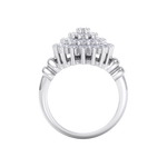 Load image into Gallery viewer, Beautiful ring in rose gold with white diamonds of 1.05 ct in weight