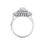 Load image into Gallery viewer, Diamond ring in yellow gold with white diamonds of 0.23 ct in weight