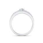 Load image into Gallery viewer, Beautiful Ring in rose gold with white diamonds of 0.96 ct in weight