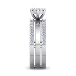 Load image into Gallery viewer, Beautiful ring in white gold with white diamonds of 0.64 ct in weight