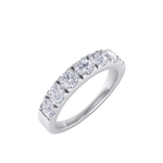 Load image into Gallery viewer, Classic Wedding band in yellow gold with white diamonds of 1.16 ct in weight