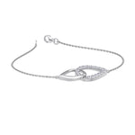 Load image into Gallery viewer, Bracelet in rose gold with white diamonds of 0.51 ct in weight