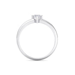 Load image into Gallery viewer, Petite Diamond ring in yellow gold with white diamonds of 0.25 ct in weight