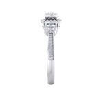 Load image into Gallery viewer, Diamond ring in rose gold with white diamonds of 0.40 ct in weight