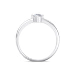 Load image into Gallery viewer, Diamond ring in white gold with white diamonds of 0.25 ct in weight