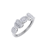 Load image into Gallery viewer, Beautiful Ring in rose gold with white diamonds of 0.49 ct in weight