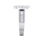 Load image into Gallery viewer, Diamond ring in rose gold with white diamonds of 1.59 ct in weight