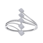 Load image into Gallery viewer, Diamond bangle in rose gold with white diamonds of 3.26 ct in weight