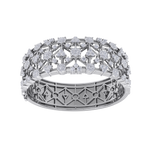 Load image into Gallery viewer, Diamond bangle in rose gold with white diamonds of 6.21 ct in weight