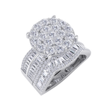 Load image into Gallery viewer, Beautiful Diamond ring in white gold with white diamonds of 2.74 ct in weight