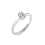Load image into Gallery viewer, Pretty Diamond ring in white gold with white diamonds of 0.25 ct in weight