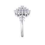 Load image into Gallery viewer, Beautiful ring in white gold with white diamonds of 1.05 ct in weight