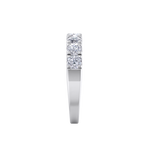 Load image into Gallery viewer, Classic Wedding band in white gold with white diamonds of 1.16 ct in weight