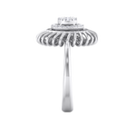 Load image into Gallery viewer, Diamond ring in rose gold with white diamonds of 0.23 ct in weight