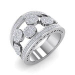 Load image into Gallery viewer, Beautiful ring in rose gold with white diamonds of 1.07 ct in weight