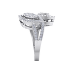 Load image into Gallery viewer, Diamond ring in rose gold with white diamonds of 0.74 ct in weight