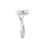 Load image into Gallery viewer, Beautiful ring in white gold with white diamonds of 0.23 ct in weight