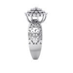 Load image into Gallery viewer, Diamond ring in yellow gold with white diamonds of 0.33 ct in weight