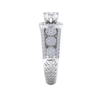 Load image into Gallery viewer, Beautiful ring in rose gold with white diamonds of 1.28 ct in weight