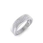 Load image into Gallery viewer, Beautiful Ring in rose gold with white diamonds of 0.22 ct in weight
