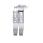 Load image into Gallery viewer, Diamond ring in yellow gold with white diamonds of 2.57 ct in weight