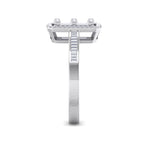 Load image into Gallery viewer, Beautiful Ring in rose gold with white baguette diamonds of 0.59 ct in weight