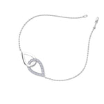 Load image into Gallery viewer, Bracelet in rose gold with white diamonds of 0.51 ct in weight