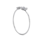 Load image into Gallery viewer, Cuff bracelet in rose gold with white diamonds of 0.65 ct in weight