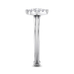 Load image into Gallery viewer, Beautiful Ring in rose gold with white diamonds of 0.26 ct in weight