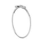 Load image into Gallery viewer, Cuff bracelet in white gold with white diamonds of 0.72 ct in weight
