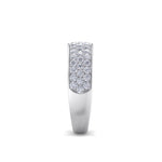 Load image into Gallery viewer, Classic Wedding band in rose gold with white diamonds of 0.83 ct in weight