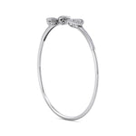 Load image into Gallery viewer, Cuff bracelet in rose gold with white diamonds of 0.53 ct in weight