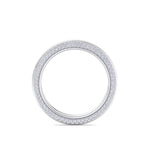 Load image into Gallery viewer, Eternity band in yellow gold with white diamonds of 0.96 ct in weight