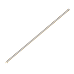 Load image into Gallery viewer, Tennis bracelet in rose gold with white diamonds of 5.72 ct in weight