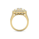 Load image into Gallery viewer, Beautiful Ring in yellow gold with white diamonds of 3.07 ct in weight