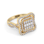 Load image into Gallery viewer, Fashion ring in white gold with white diamonds of 0.67 ct in weight