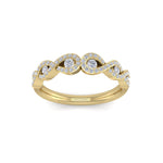 Load image into Gallery viewer, Beautiful Ring in yellow gold with white diamonds of 0.40 ct in weight