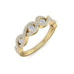 Load image into Gallery viewer, Beautiful Ring in rose gold with white diamonds of 0.40 ct in weight